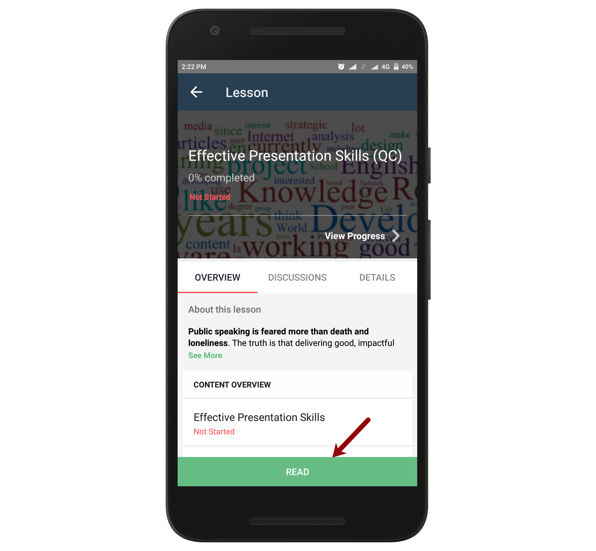 Mobile Learning for Insurance Agents