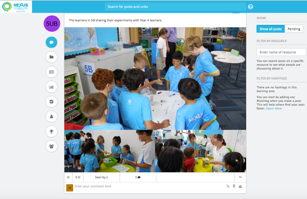 Using Teamie eLearning Platform in PYP Classroom