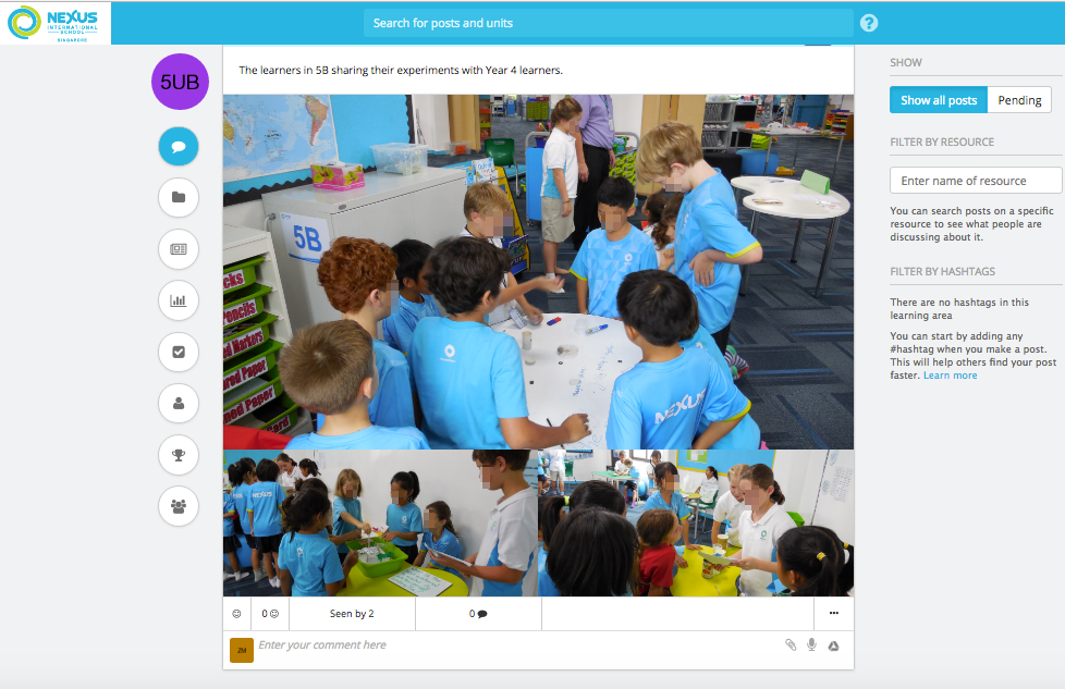 Using Teamie Learning Management System in PYP Classroom